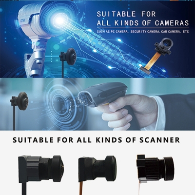 OV8856 AR0500 GA4A Sensor Wide FOV lens MIPI CSI 8MP Wide Angle Camera Module For Smart Industry Low light